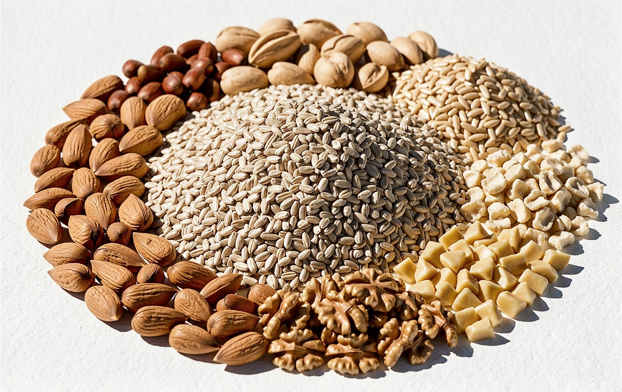 Frutos secos y granos